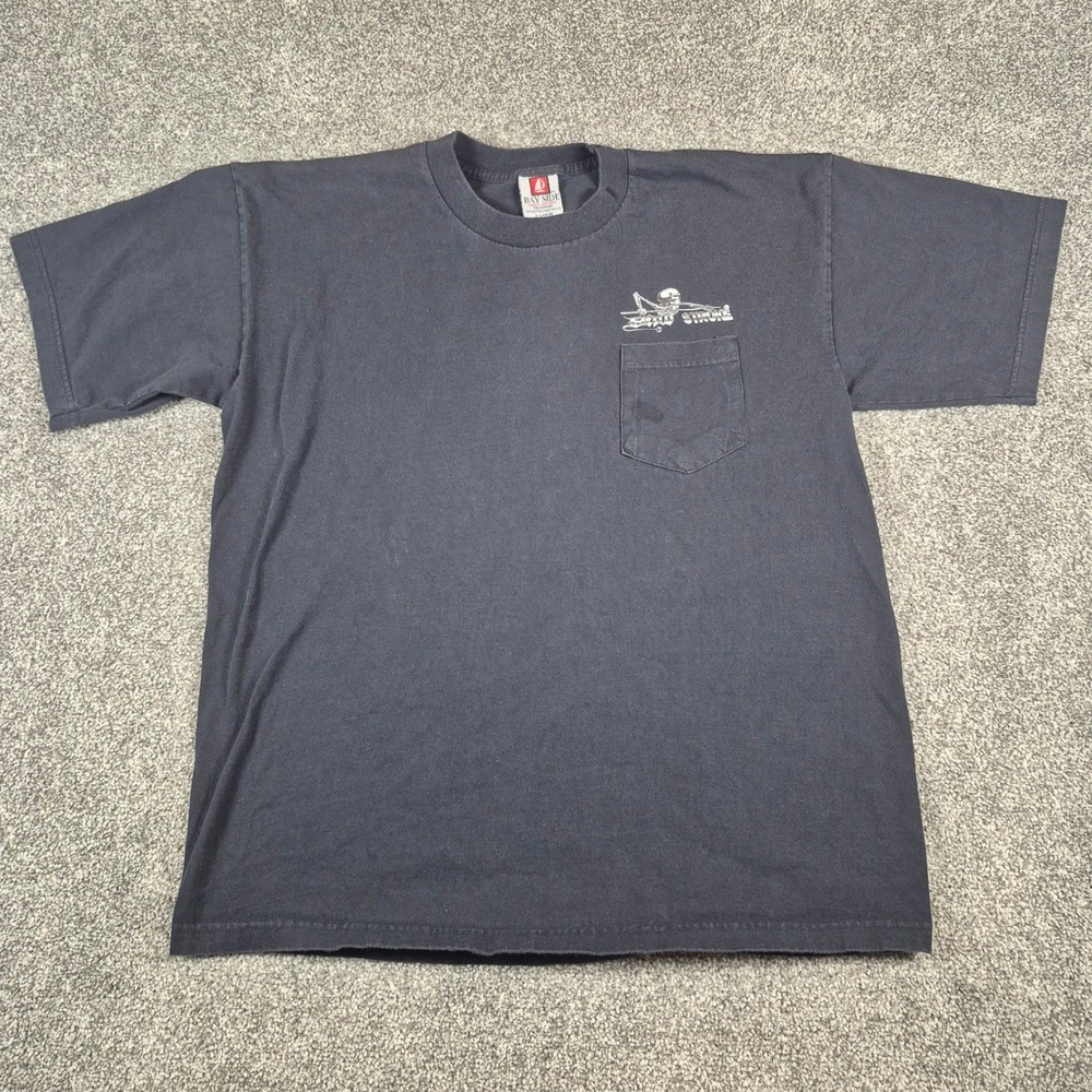 Vintage Dead Stroke T-Shirt Mens XL Pool Billiards Double Sided Tee Made in USA